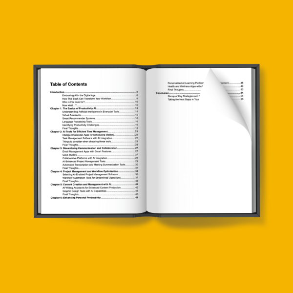 AI for Productivity book